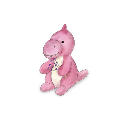 Warmies Baby Dinosaur Pink