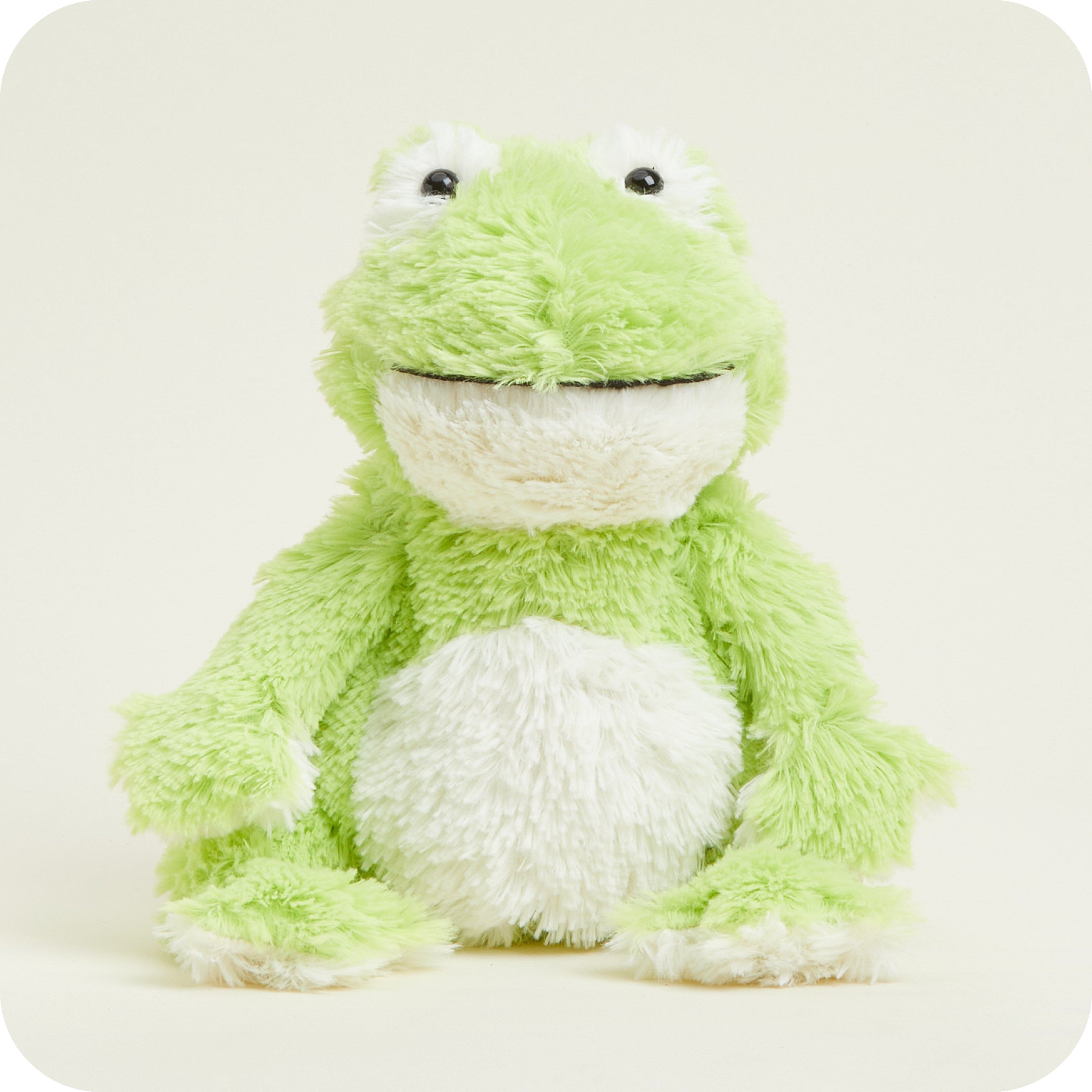 Warmies Green Frog 13Microwavable Soft Toy Lavender Scented