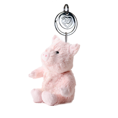 Warmies® Pig Keyring
