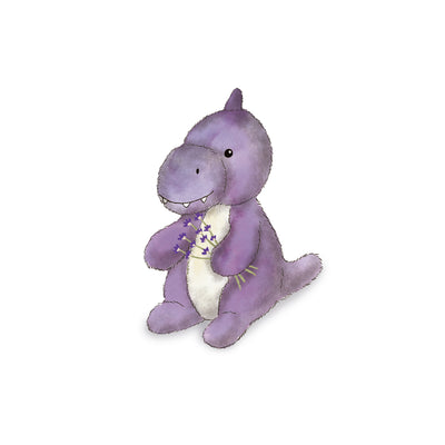 Warmies Baby Dinosaur Purple
