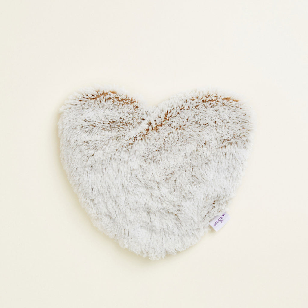 ® Marshmallow Love Heart Heat Pad