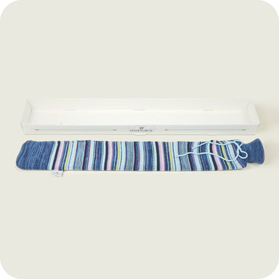 Warmies Long Hot Water Bottle Blue Stripe