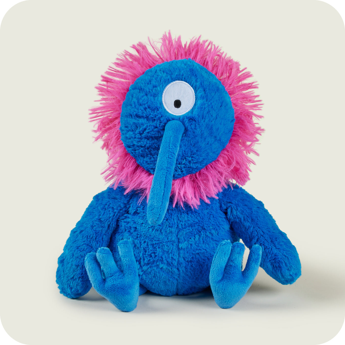 Warmies Bright Blue Monster