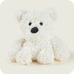 Warmies® Cream Curly Bear