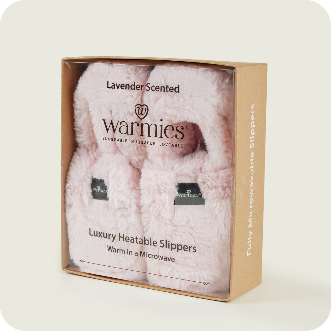 Warmies Damen Hausschuhe – Mikrowellengeeignet, Mit Lavendel, Für Größe UK 3–8, Wärmend & Entspannend