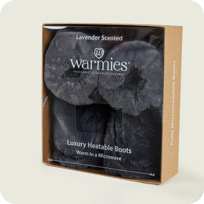 Warmies Luxury Charcoal Boots
