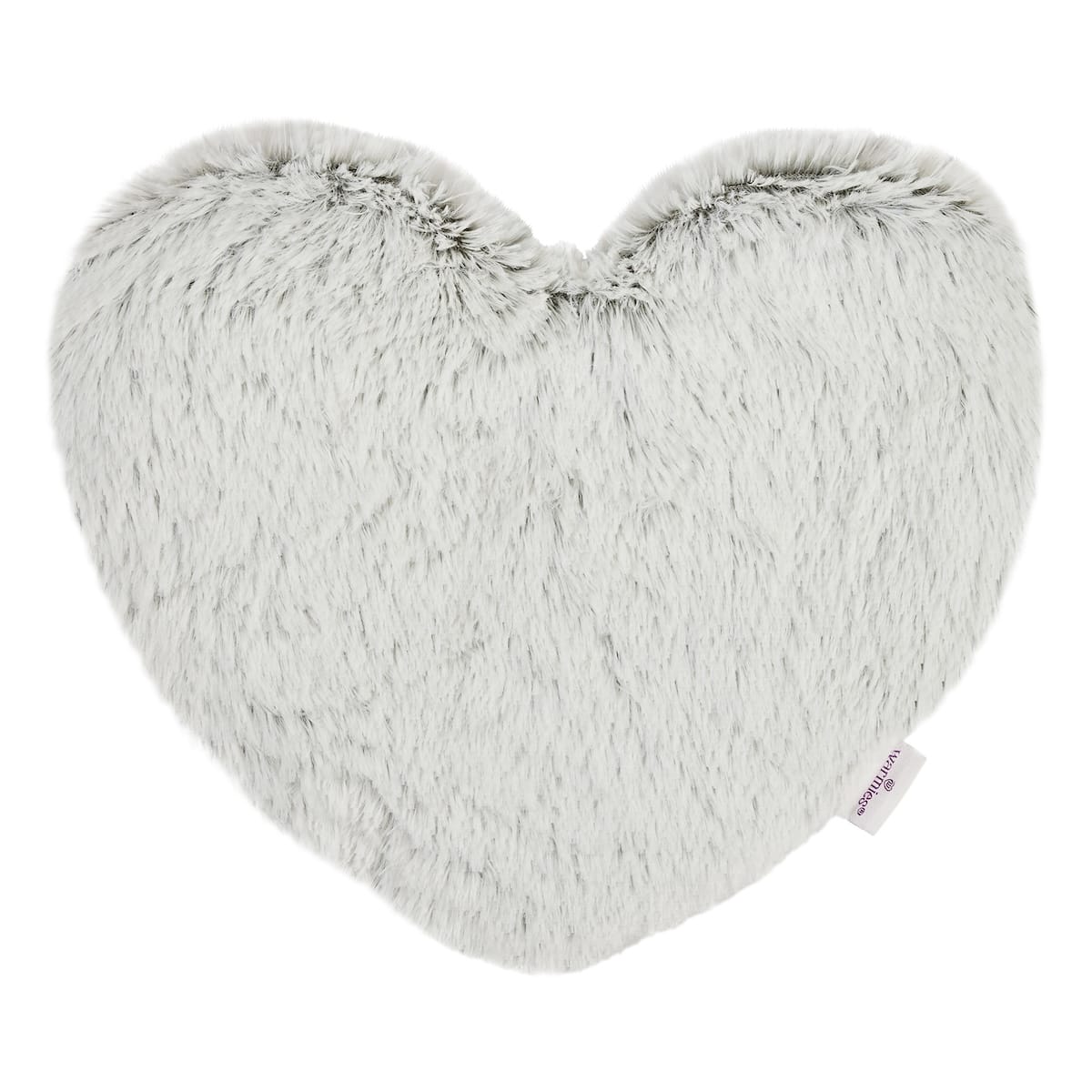 Warmies® Marshmallow Grey Love Heart Heat Pad