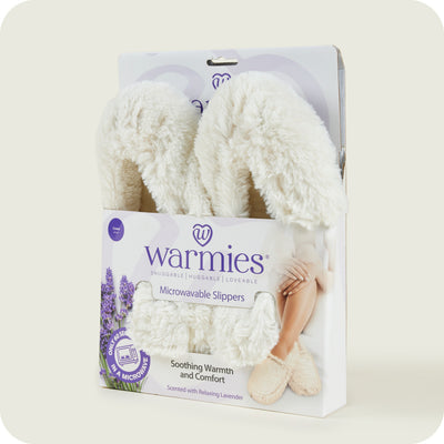 Warmies Cream Slippers