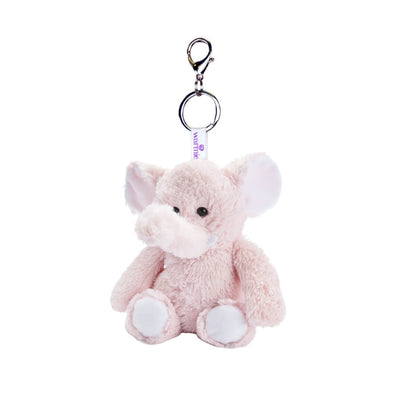 Warmies® Pink Elephant Bag Charm
