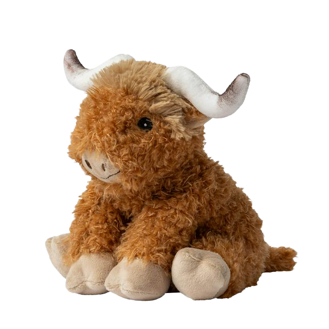 Warmies® Curly Highland Cow