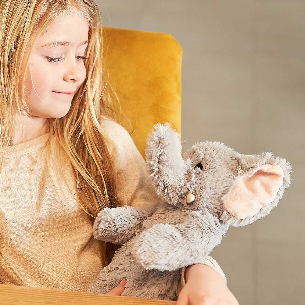 Warmies 3D Short Hot Water Bottle Elephant