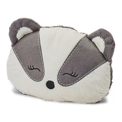 Warmies® Fully Microwaveable Badger Handwarmer, Relaxing Lavender Scented Heatable Soft Cuddly Badger
