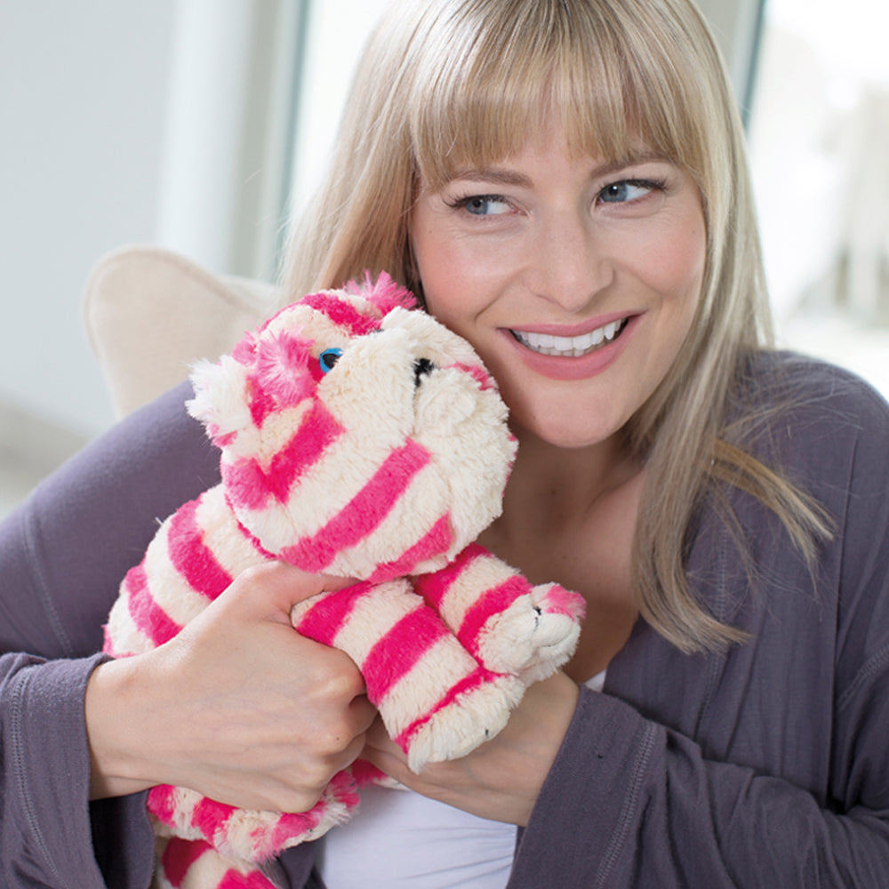 Fully Microwaveable Plush Toy Bagpuss®, Heatable Soft Cuddly Teddy With Relaxing Lavender Scent